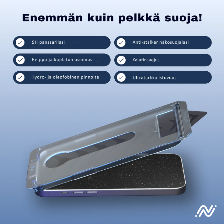 Arctiq™ 3-in-1 -näytönsuoja