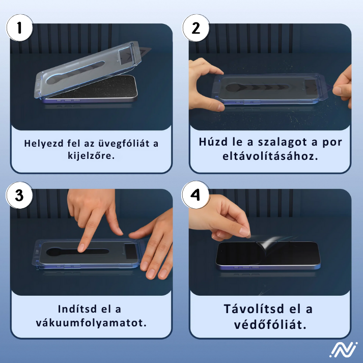 Arctiqo™ 3 az 1-ben védőüveg