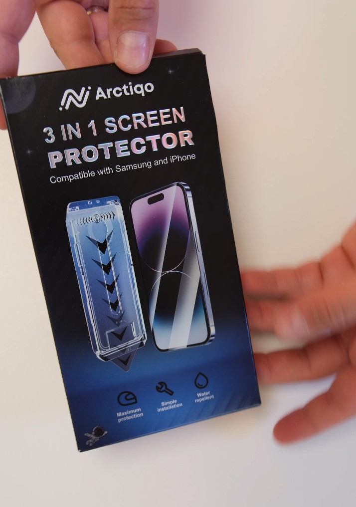 Arctiqo 3-in-1 screen protector kit